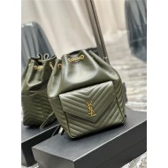 YSL JOE BACKPACK IN Lambskin Green High