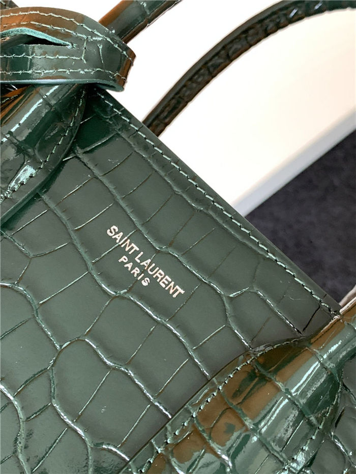 CLASSIC SAC DE JOUR BABY IN Crocodile Green High