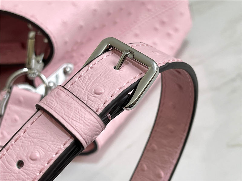 Louis Vuitton Capucines BB Ostrich leather M95393/M48865 Pink High