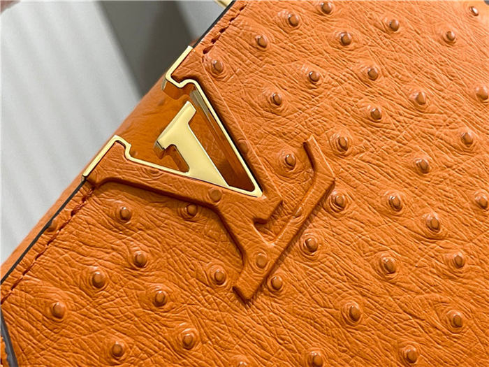 Louis Vuitton Capucines Mini Ostrich leather M95393/M48865 Orange High