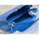 Louis Vuitton Capucines MM Ostrich leather M95393/M48865 Blue High