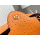 Louis Vuitton Capucines MM Ostrich leather M95393/M48865 Orange High