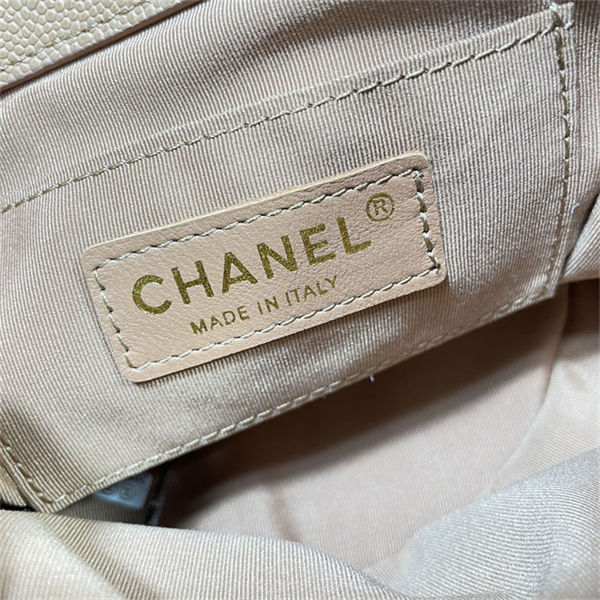 Chanel SMALL BACKPACK AS3787 Grained Shiny Calfskin & Gold-Tone Metal Caramel A