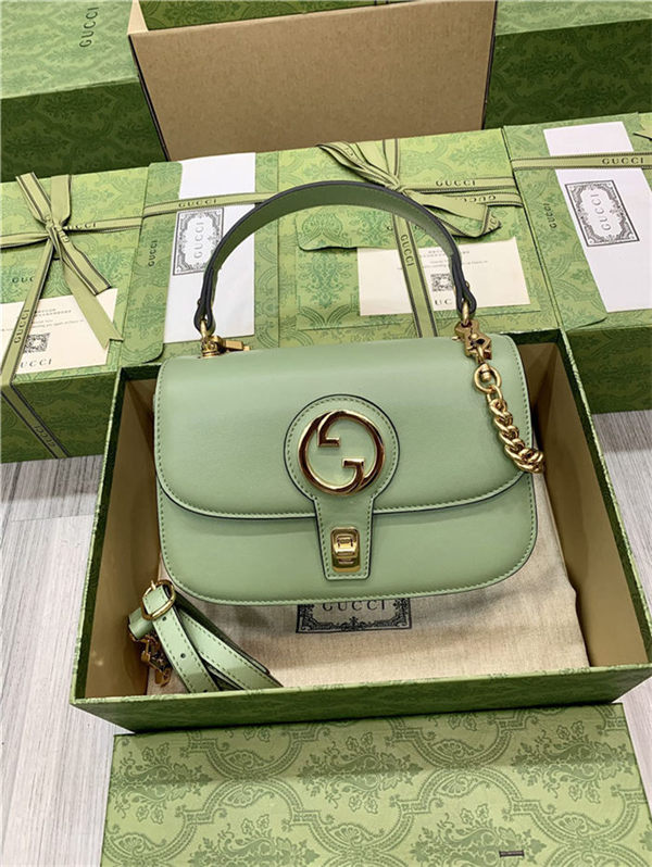 Gucci Blondie top-handle bag 735101 Green High