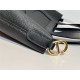 Hermes In-The-Loop 18 Handbag WAX Black Gold-Metal High