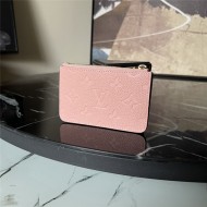 Louis Vuitton Romy Card Holder Monogram Empreinte M82044 Pink High