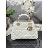 LADY 95.22 SMALL BAG Cannage Calfskin High