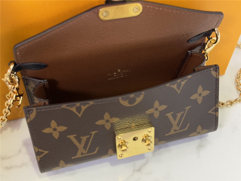 Louis Vuitton Bitsy Pouch Monogram Reverse canvas M00992 High