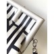 Fendi First Midi Bag leather printed Roma High