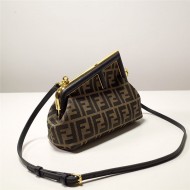 Fendi FIRST SMALL Fabric bag Black High