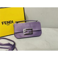 Fendi BAGUETTE Phone Holder bag Purple High