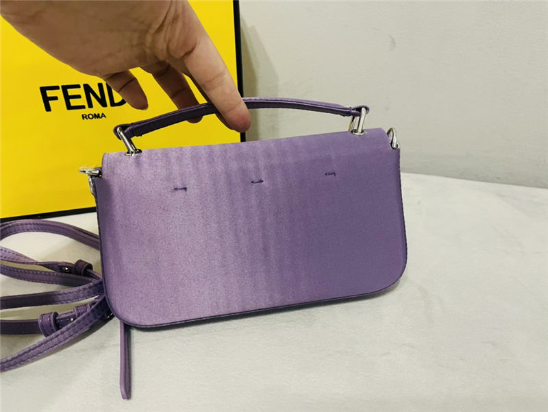 Fendi BAGUETTE Phone Holder bag Purple High