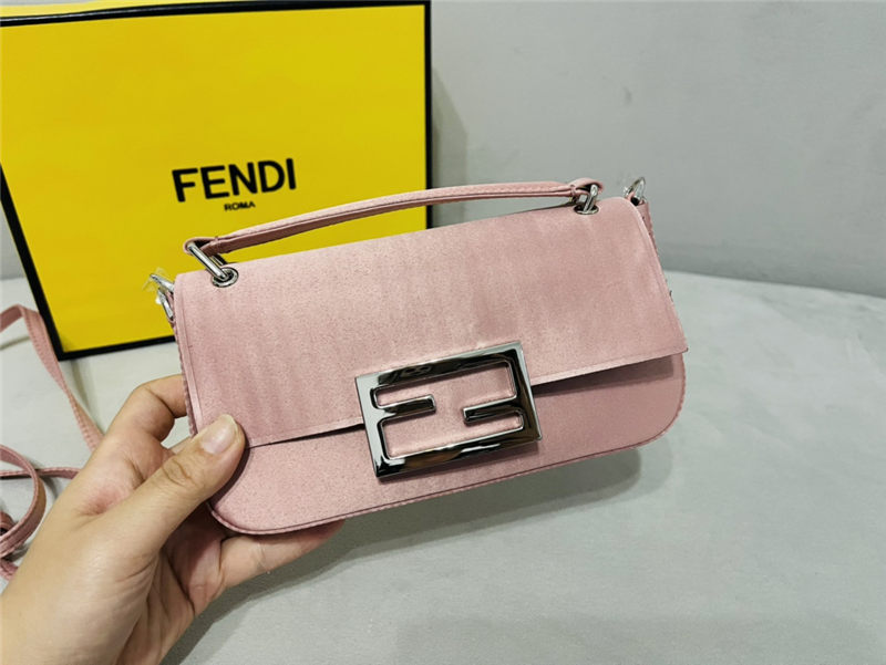 Fendi BAGUETTE Phone Holder bag Pink High