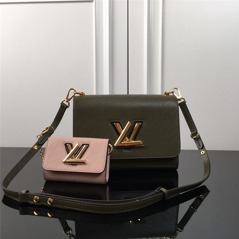 Louis Vuitton TWIST MM Epi grained cowhide leather Two Pieces M59885 High