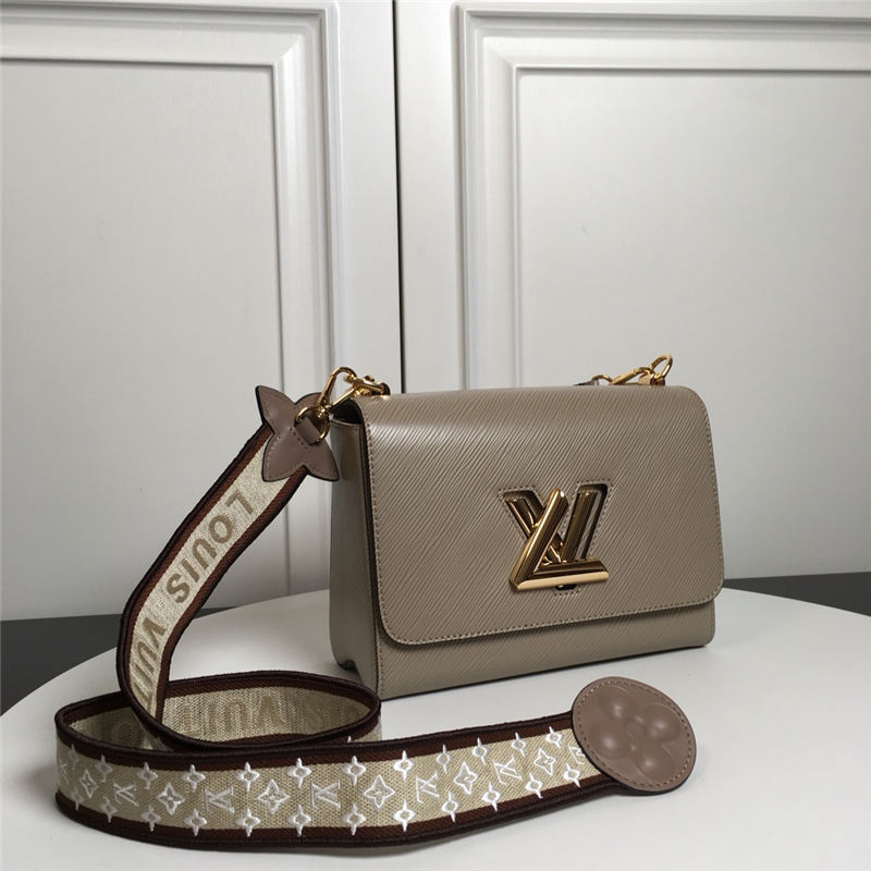 Louis Vuitton TWIST MM Epi grained cowhide leather Embroidery Strap M57050 High