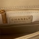 Chanel FLAP BAG Shiny Lambskin & Gold-Tone Metal AP3855 Beige A