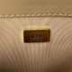 Chanel FLAP BAG Shiny Lambskin & Gold-Tone Metal AP3855 Beige A