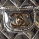 Chanel BACKPACK & STAR COIN PURSE AS4649 Mirror Calfskin, Metallic Calfskin & Gold-Tone Metal Silver A