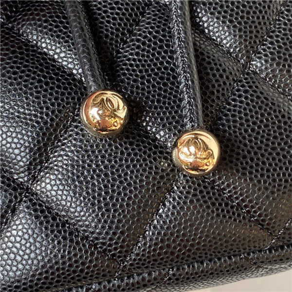 Chanel BACKPACK AS4058 Grained Calfskin & Gold-Tone Metal Black A