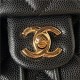 Chanel BACKPACK AS4058 Grained Calfskin & Gold-Tone Metal Black A