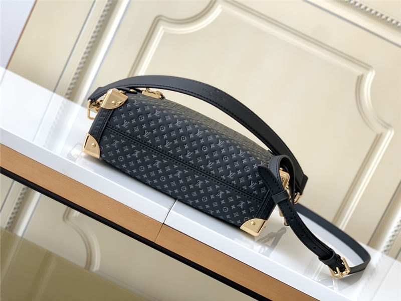 Louis Vuitton SIDE TRUNK Monogram Empreinte M46358 Black High