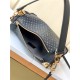 Louis Vuitton SIDE TRUNK Monogram Empreinte M46358 Black High