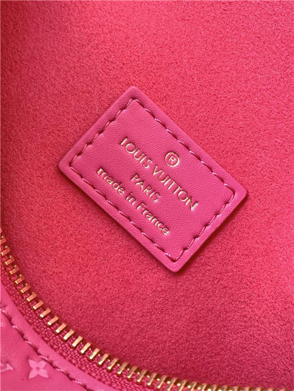 Louis Vuitton SIDE TRUNK Monogram Empreinte M46358 Fuchsia High