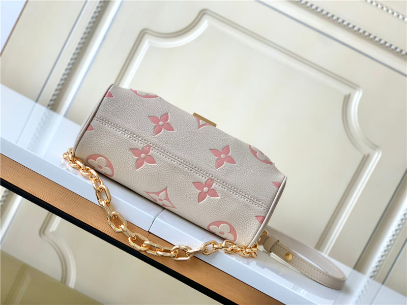 Louis Vuitton FAVORITE Monogram Empreinte Beige/Pink M46393 High