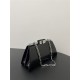 Peekaboo Cut Medium leather bag Black High