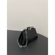 Peekaboo Cut Petite leather bag Black High