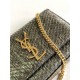 KATE SMALL IN LEATHER Snake Gold-Metal High