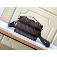 Louis Vuitton Handle Soft Trunk Monogram Macassar coated canvas M45935 Black High