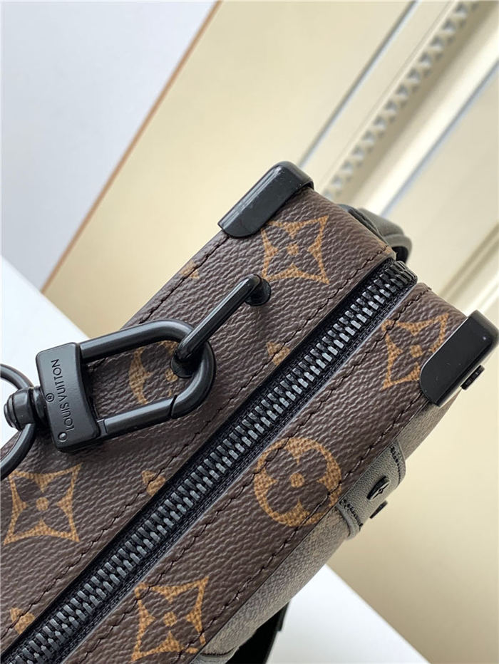 Louis Vuitton Handle Soft Trunk Monogram Macassar coated canvas M45935 Black High