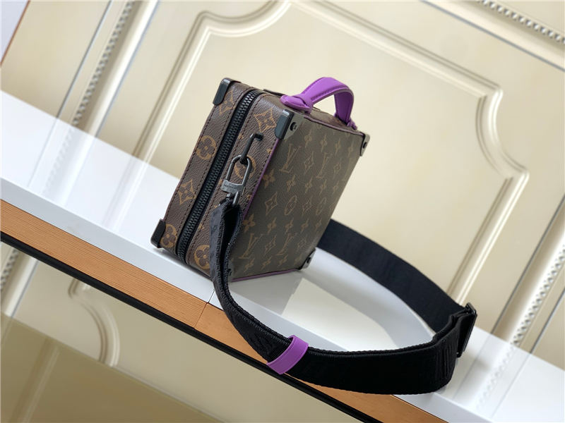 Louis Vuitton Handle Soft Trunk Monogram Macassar coated canvas M45935 Purple High