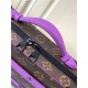 Louis Vuitton Handle Soft Trunk Monogram Macassar coated canvas M45935 Purple High