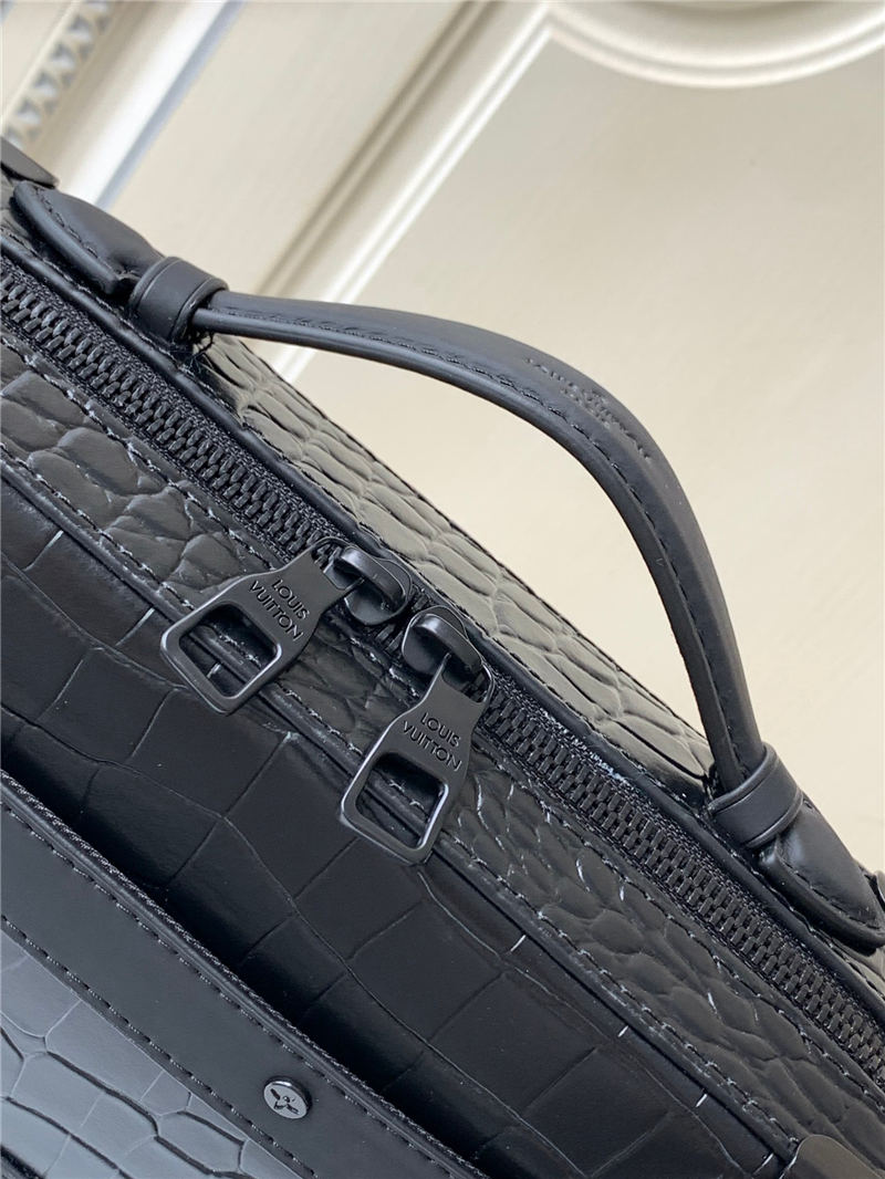 Louis Vuitton Handle Soft Trunk Crocodile M59351 High