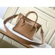 Louis Vuitton ON MY SIDE PM Calf leather and perforated calf leather M21585 Arizona Brown High