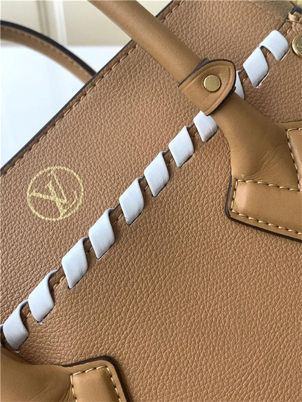 Louis Vuitton ON MY SIDE PM Calf leather and perforated calf leather M21585 Arizona Brown High