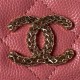 Chanel WALLET ON CHAIN AP3180 Grained Calfskin & Gold-Tone Metal Pink A