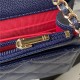 Chanel WALLET ON CHAIN AP3180 Grained Calfskin & Gold-Tone Metal Navy A