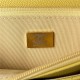 Chanel WALLET ON CHAIN AP3180 Grained Calfskin & Gold-Tone Metal Yellow A