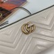 GG Marmont shoulder bag Leather 739166 White High