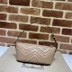 GG Marmont shoulder bag Leather 739166 Rose Beige High