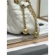 DIOR AMMI SMALL BAG Supple Macrocannage Lambskin White High