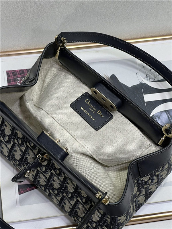 DIOR KEY SMALL BAG Dior Oblique Jacquard High