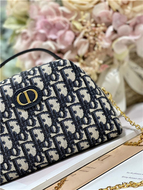 DIOR CARO D-COSY MINI BAG Dior Oblique Jacquard High