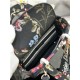 MEDIUM LADY D-LITE BAG Dior Birds Embroidery Black High