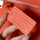 Louis Vuitton Takeoff Pouch grained calf leather M69837 Orange High