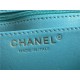 Chanel Mini Classic Flap Bag Tweed Green High