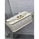 Small Dior Jolie Top Handle Bag Cannage Calfskin Latte High